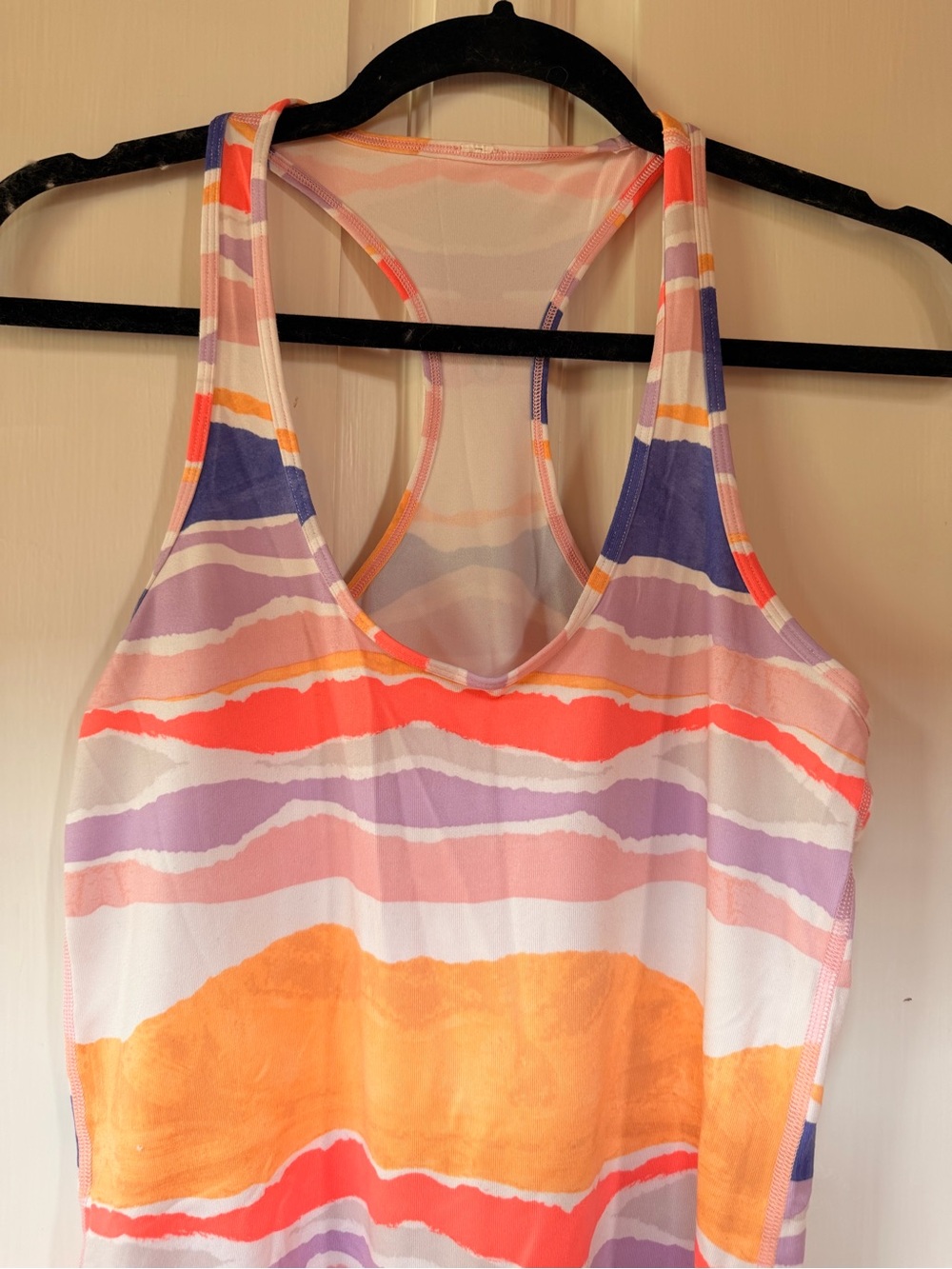 Lululemon Multicolor Striped Racerback One-Piece - Picture 2 of 5